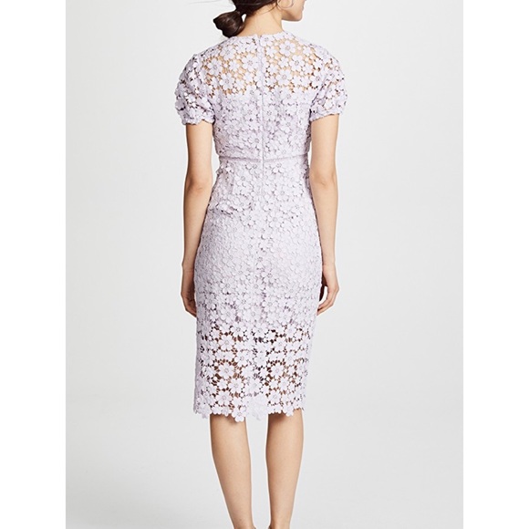 NWT Shoshanna Orchid Lace Paulina Dress - Picture 6 of 8